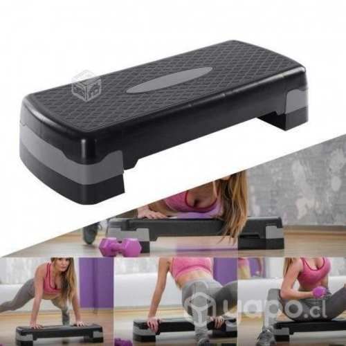 Plataforma Step Aerobica 2 Niveles 10 hasta 15 cm