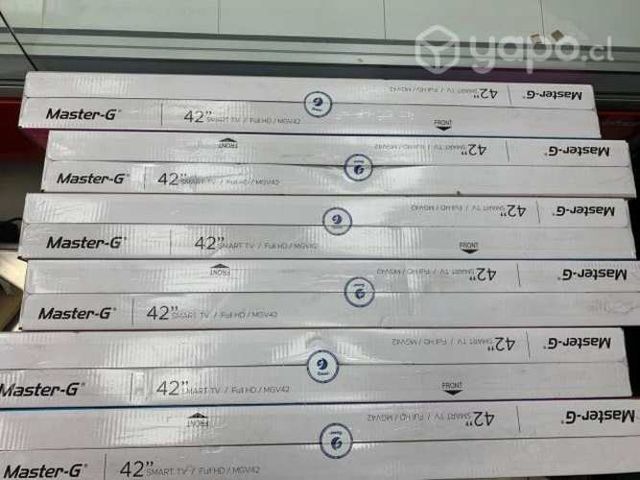Televisor 42" nuevo en caja master-g full hd