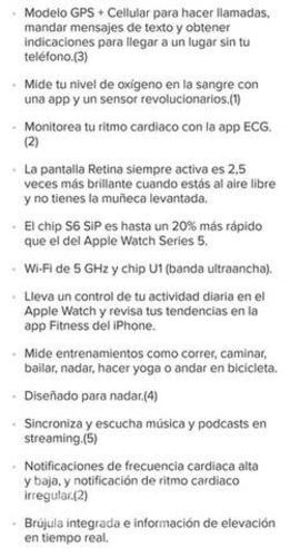 Apple Watch serie 6