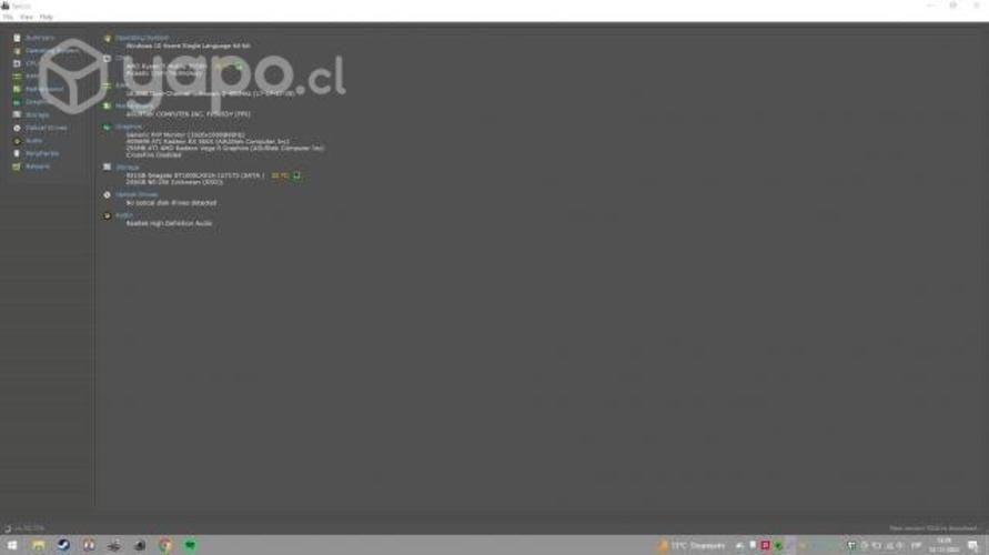 Notebook Asus tuf FX505DY AMD RADEON RX 560x de 4