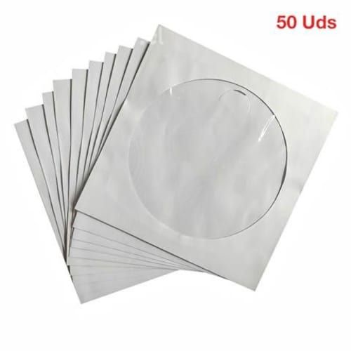 Sobre CD Ventana Bond 24 80gr Pack 50 Unidades