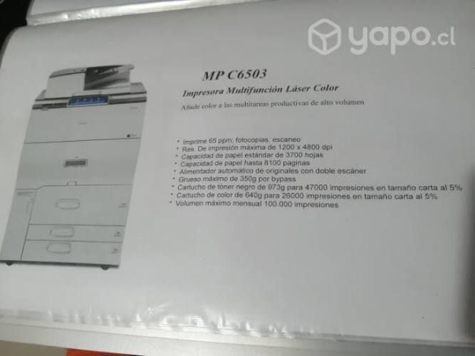 Impresora Ricoh MP C6503
