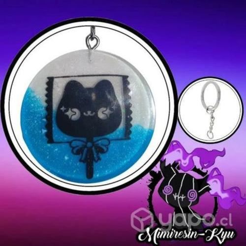 Llaveros resina imágenes personalizadas redondo