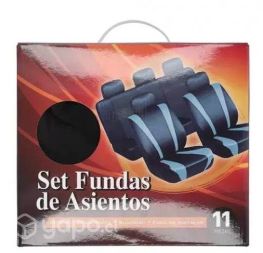Funda asientos estandar negro gris