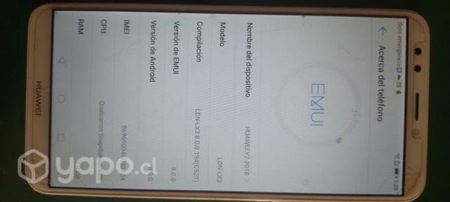Celular Huawei y7