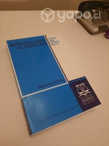 Libro Introducción al Derecho - Jorge Hübner Gallo