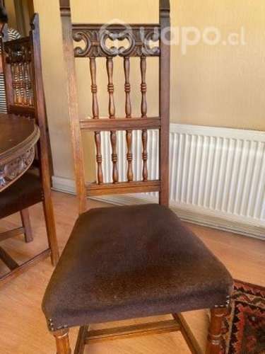 Juego de Comedor de madera para 6 personas