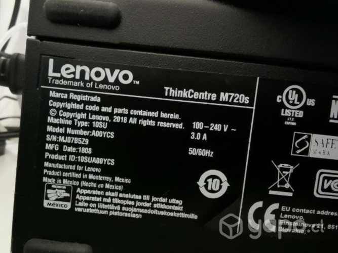 Lenovo Thinkcentre M720s i5-8400 16gb RAM SSD