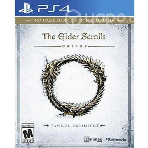 The elder Scroll Online PS4