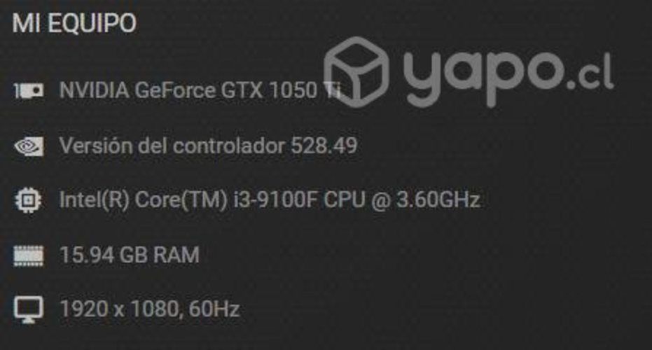 PC gamer gama media alta