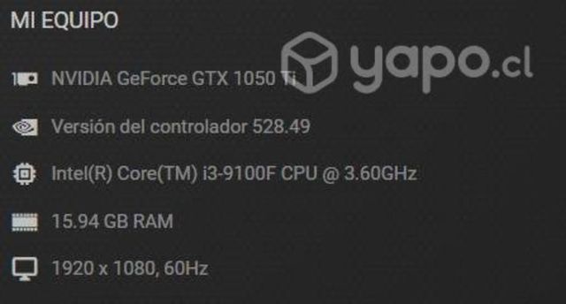 PC gamer gama media alta