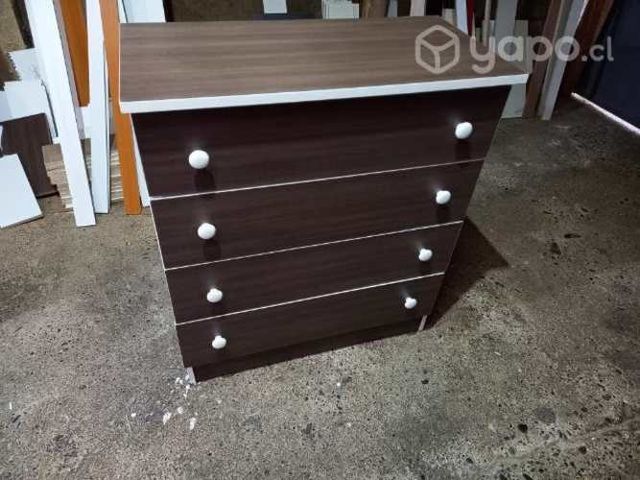 Comodas café oscuro nueva