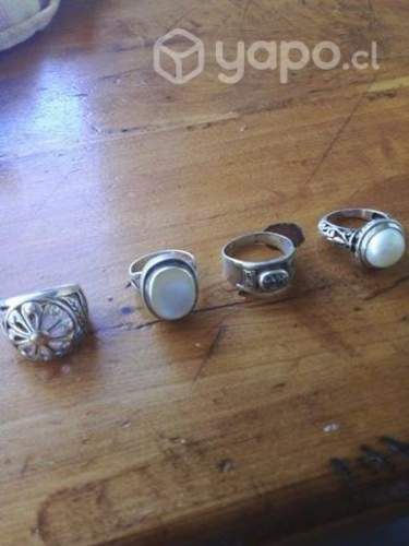 Anillos plata varios modelos