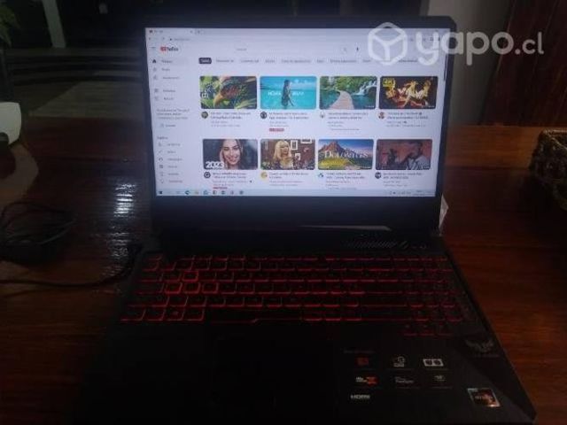 Notebook gamer Asus Tuf FX505DY