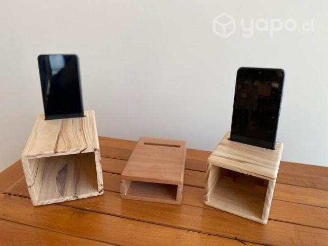 Parlantes pasivos de madera