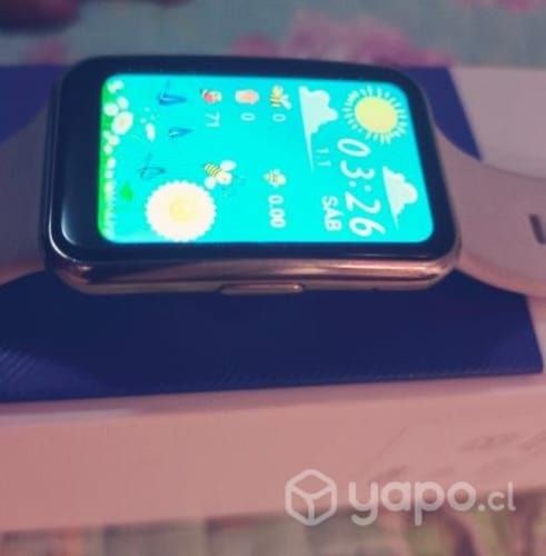 Smartwatch fit excelente condiciones blanco con do