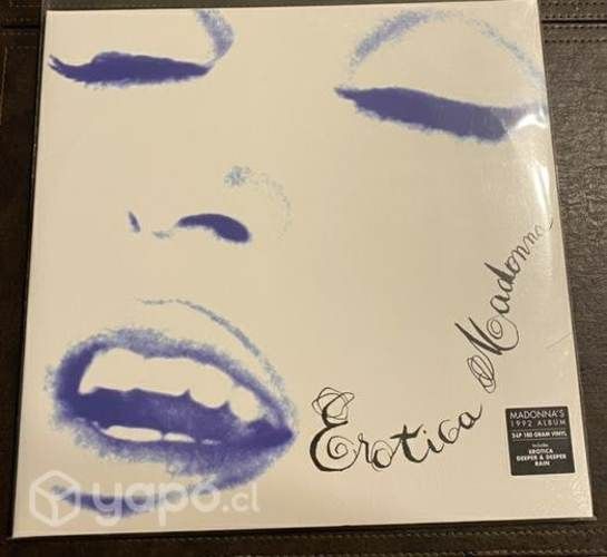 Madonna Erotica Vinilo Nuevo Sellado