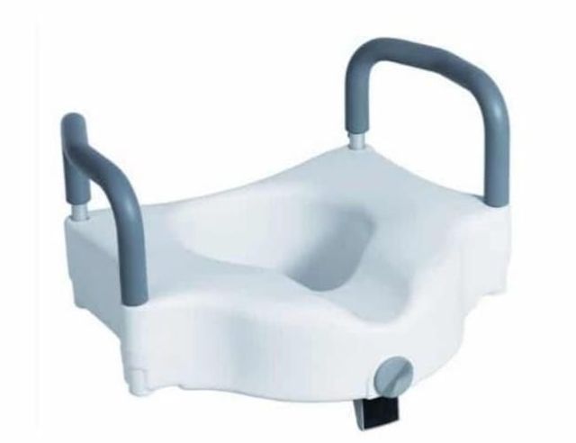 Alza baño con manillas 3era. edad