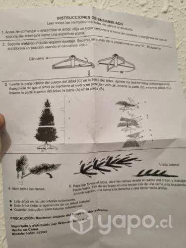 Arbol Navidad (mediano-grande)