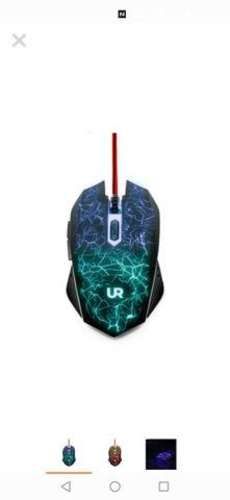 Mouse gamer + funda notebook 14' nuevos