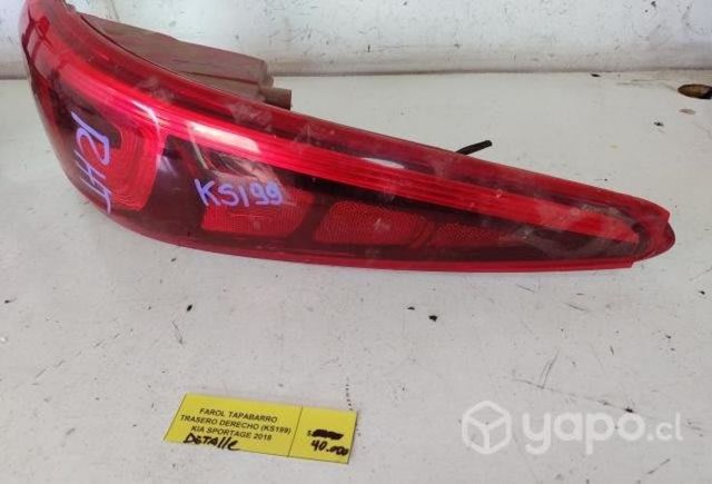 Farol Tapabarro Trasero Derec Detalle Mica (KS199)