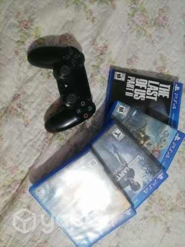 Control ps4 poco uso + 4 juegos