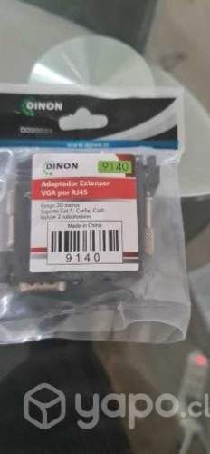 Extensor de vga por rj45 hasta 20 mts