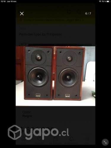 Parlantes ingleses EPOS ES11 modelo gran sonido