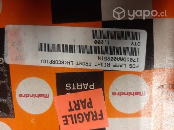 Neblineros MAHINDRA ORIGINAL NUEVOS