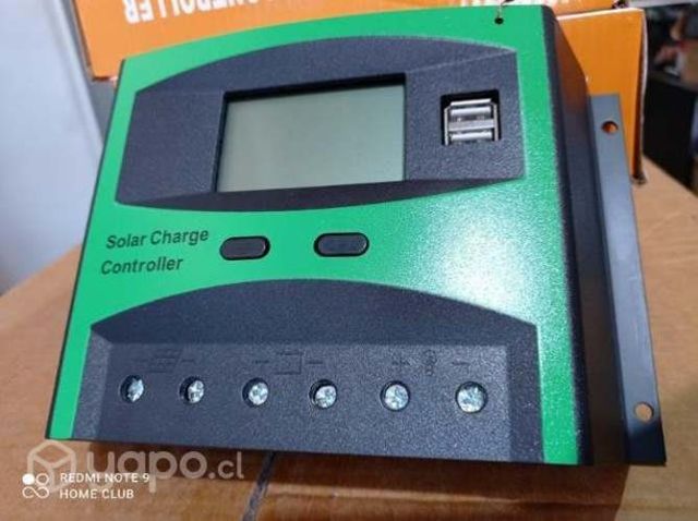 Regulador De Carga Solar Digital 12v 24v 60amp