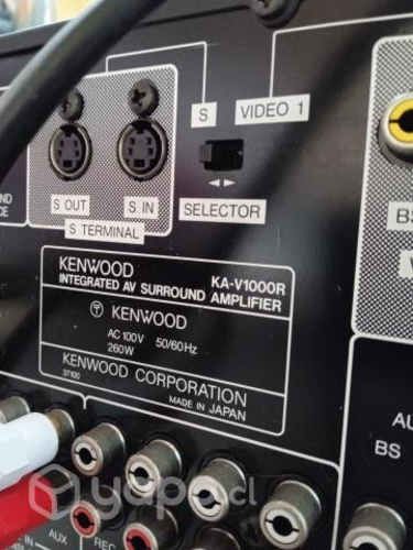 Parlantes y amplificador