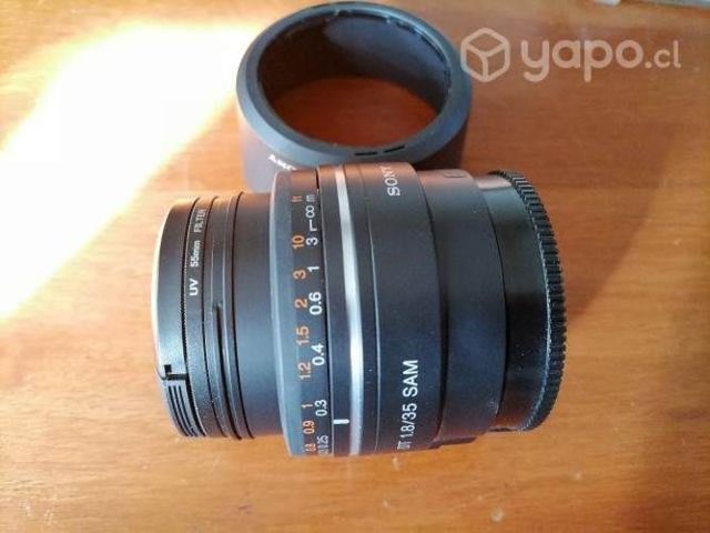Lente SAL35F18 Casi nuevo 10/10
