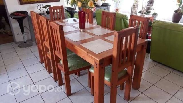 Hermoso comedor 8 sillas