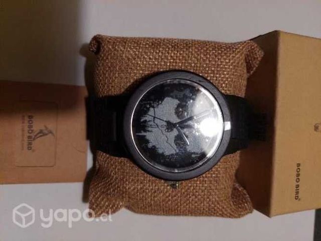 Reloj bobo bird negro