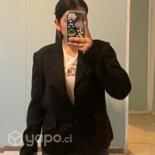 Blazer color negro