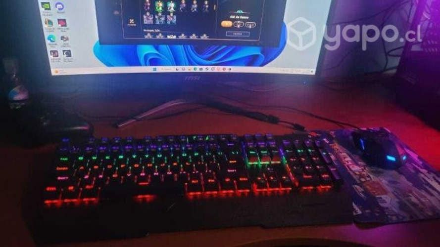 Computador gamer escritorio