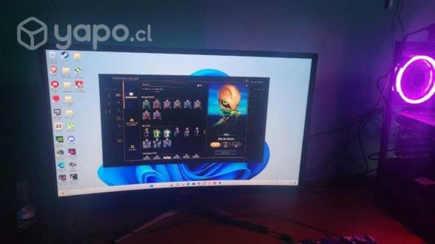 Computador gamer escritorio