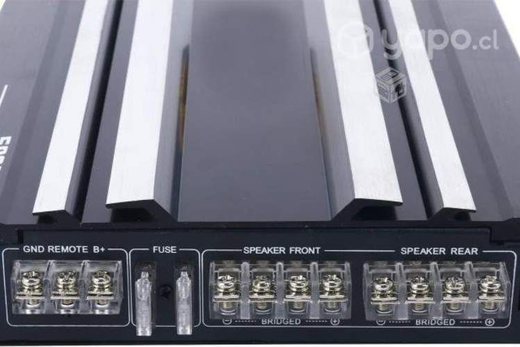 Amplificador de Audio Para Auto 4 Canales 5800w