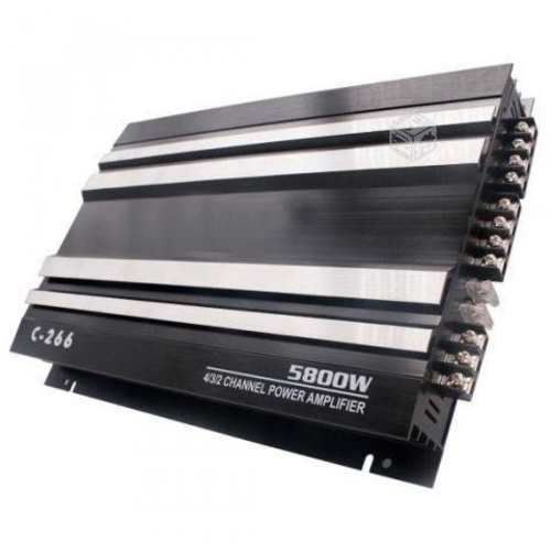 Amplificador de Audio Para Auto 4 Canales 5800w