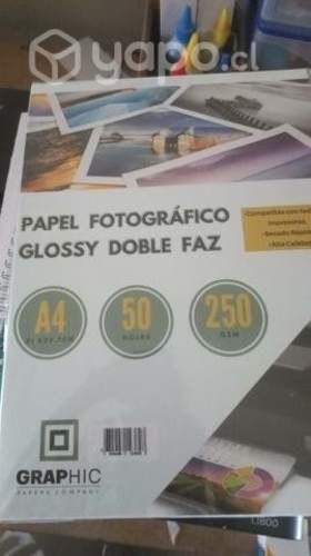 Resmas papel fotográfico a4