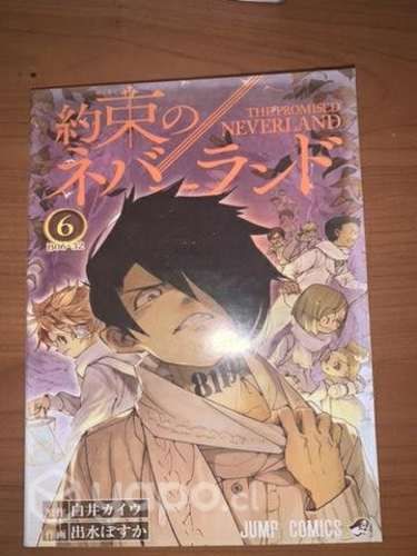 Manga The Promised Neverland. Tomo 6 al 8