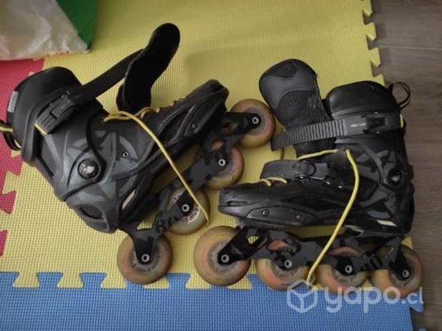 Patines rollerblade +juego de ruedas