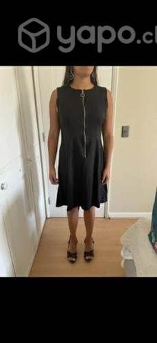 Vestido negro warehouse