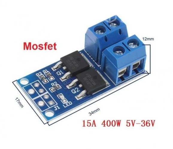 Modulo Mosfet Driver 15 Amp. Para Control Electron