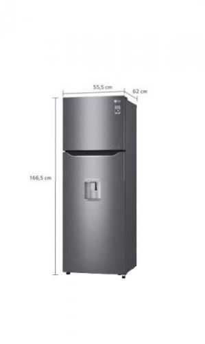 REFRIGERADOR LG NO FROST 254lt. TOP FREEZER GT29WP