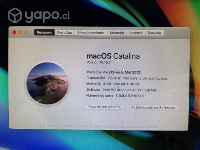 Placa MacBook pro mid 2012