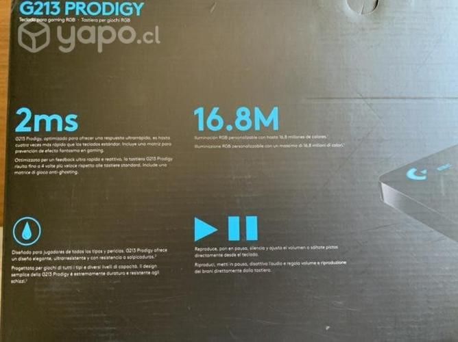 Teclado logitech prodigy g213