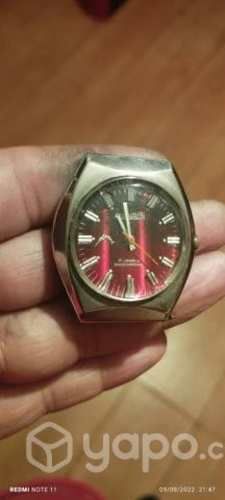Reloj cornavin mecánico rojo