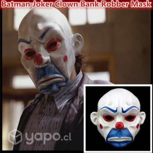 Mascara Rigida de Payaso Gmasking Joker Batman