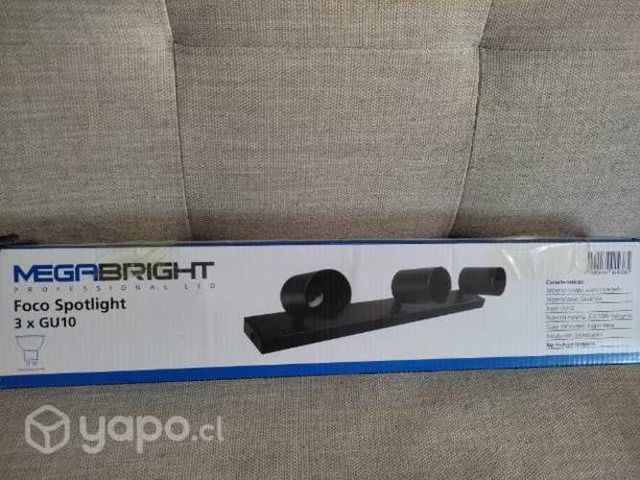 Spot 3 luces megabright